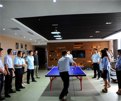 开元集团举行乒乓球友谊赛